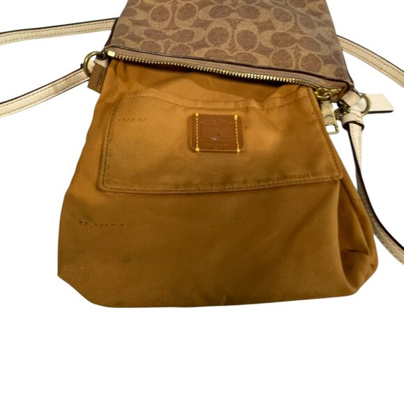 Coach Kitt Messenger Crossbody In Colorblock Signature Canvas - Picture 10 of 12